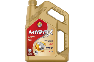 Моторное масло Mirax MX9 синт., 5W30 C3 SN 4 л