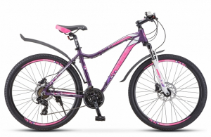 Велосипед Stels 27.5" Miss 7500 D тёмно-пурпурный 18"