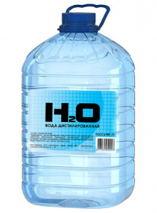 Дис. вода 5л (4 шт. в упаковке)