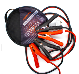 Стартовые провода VERTON Snow 300 CU (300 A, CU/TPR 2.5м, МЕДЬ, Морозостойкие до -40 С)