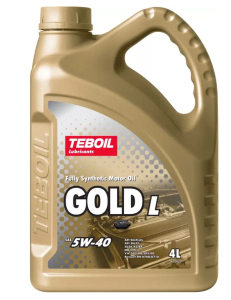 Моторное масло Teboil Gold L 5W-40 4 л