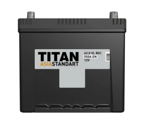 Аккумулятор TITAN ASIA STANDART 6ст-62 оп
