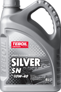 Моторное масло Teboil Silver SN 10W-40 4 л 