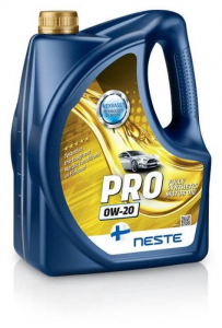 Моторное масло Neste Pro 0W-20 4л (полн. синт) API SN, ACEA A1 