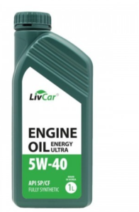 Моторное масло Livcar Engine Energy Ultra 5w40 синтет. SP/CF 1 л