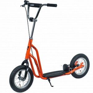 Самокат NOVATRACK STAMP N1 V-brake, ручн. торм., дропаут, оранжевый