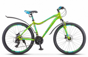 Велосипед Stels 26" Miss 6000 D жёлтый/зелёный 19"