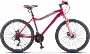 Велосипед Stels 26" Miss 5000 MD вишнёвый/розовый 18"