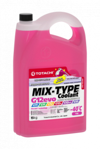 Антифриз TOTACHI MIX-Type coolant Pink -40C G12evo 5 кг