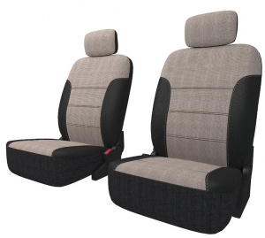 Чехлы Carfort Neoclassic 73, комплект для передн. кресел, коричн., 10 предм.