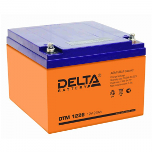 Аккумулятор для ИБП DELTA DTM ОПС 12V26 1226 166*175*125