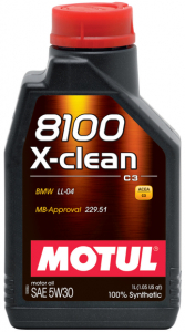 MOTUL 8100 X-CLEAN C3 5W30 1L
