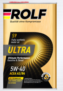 Моторное масло Rolf Ultra 5w40 A3/B4 синт. SP 1л 