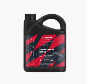 Моторное масло Lavr Moto GT Off Road 4T 10W-40 4 л.