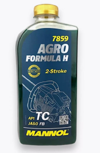 Моторное масло Mannol 2-Takt Agro for Husqvama синтетич. для с/х техники 1 л