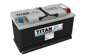 Аккумулятор TITAN EURO SILVER 6ст-110 оп