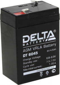 Аккумулятор для ИБП DELTA DT ОПС 6V4,5 6045 70*47*107