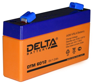 Аккумулятор для ИБП DELTA DTM ОПС 6V1,2 6012 97*24*58