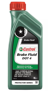 Тормозная жидкость CASTROL BRAKE FLUID DOT 4 0,5 л