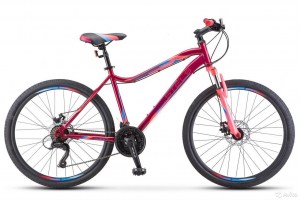 Велосипед Stels 26" Miss 5000 D фиолетовый/розовый 18"