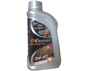 Моторное масло G-Energy Synthetic Super Start 5W30 промо № 116 4+1 л