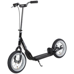 Самокат NOVATRACK STAMP N4 (до 100 кг), чёрный