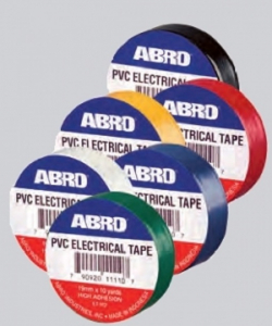 Изолента синяя 19мм*18,2 м ABRO ET-912-20-BL-R (10 шт.)