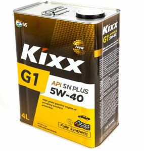 Моторное масло Kixx G1 5W40 API SP 4л