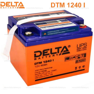 Аккумулятор для ИБП DELTA DTM ОПС 12V40 I 1240 196*166*173
