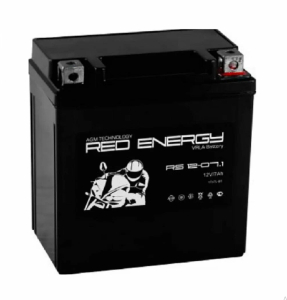 Аккумулятор MOTO RS Red Energy 12V7 1207.1