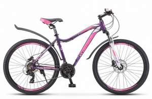 Велосипед Stels 27.5" Miss 7500 D тёмно-пурпурный 16"