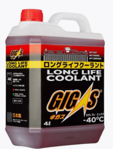 Антифриз GIGAS LONG LIFE COOLANT -40 RED, красный, 4л