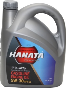 Моторное масло Hanata GX 5w30 A3B4/SN синт. 4 л