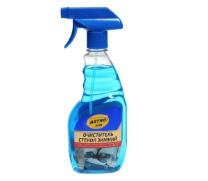 Очиститель стекол Astrohim AC-139, зимний, сперей 500 мл