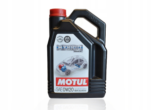 Моторное масло MOTUL Hybrid 0W20 4L + Engine Clean Акция