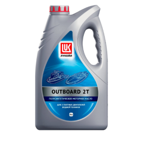 Моторное масло Лукойл Outboard 2Т, 4 л