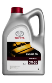Моторное масло TOYOTA MOTOR OIL Sinthetic 0W30 SL 5 л
