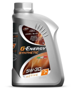 Моторное масло G-Energy Synthetic Active 5W-30 промо № 120 4+1 л