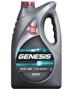 Моторное масло Лукойл Genesis Armortech Diesel 5W30 4L