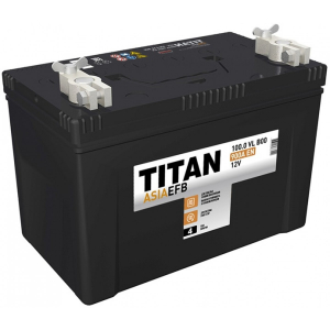 Аккумулятор TITAN ASIA EFB 6ст-100 пп