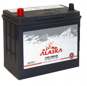 Аккумулятор ALASKA SILVER+ СMF 60B24L