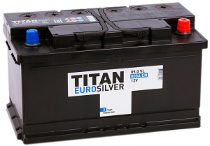 Аккумулятор TITAN EURO SILVER 6ст-85 оп