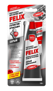 Герметик-прокладка FELIX серый 100 г 