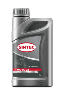 Масло моторное для двухтактных двигателей Sintec Moto 2T API TC JASO FC 1л