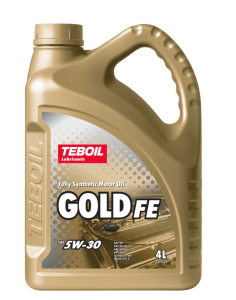  Моторное масло Teboil Gold FE 5W-30 к. 4 л