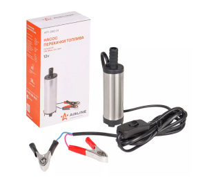 Насос перекачки топлива погружной 12В 38 мм 12 л/мин AIRLINE AFP381201