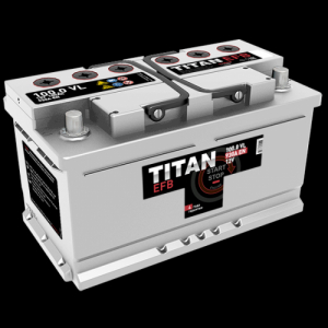 Аккумулятор TITAN EFB 6ст-100 оп
