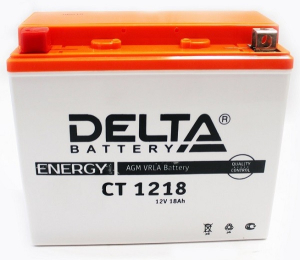 Аккумулятор DELTA MOTO 12V20 1218 YTX20L-BS