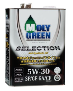 Моторное масло MolyGreen Selection SP/GF-6A/CF 5w30 4 л 