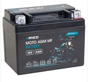 Аккумулятор Arnezi MOTO AGM 12V4 1204 оп 114х71х85 50 A